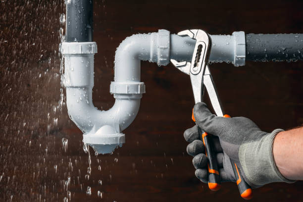 Professional Sewer Line Repair technician working in Sandston, VA